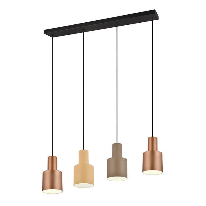 Taupe hanglamp modern, Amila