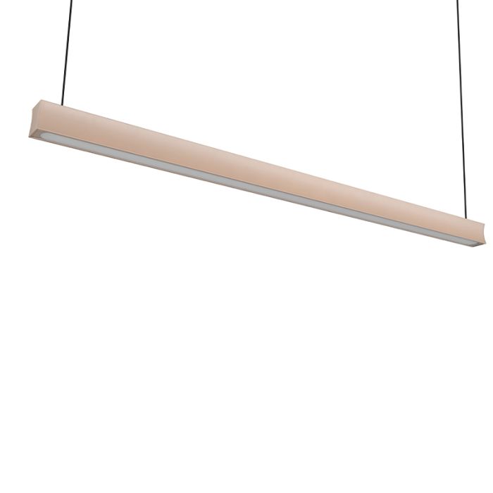 Beige hanglamp modern, Wishal, 29W, white switch LED, 3-staps dimbaar