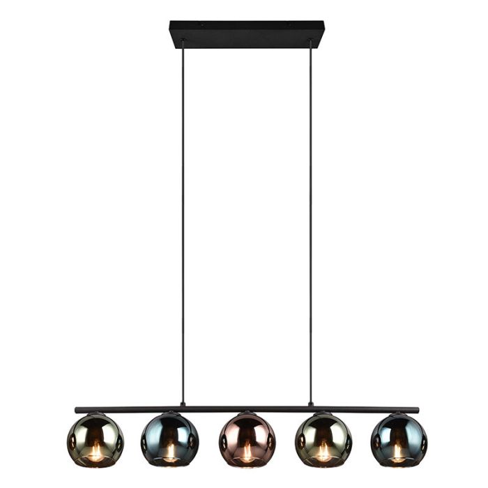 Veelkleurige hanglamp design, Glenda