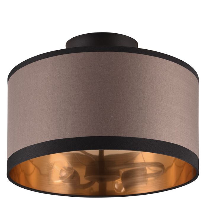 Taupe plafonnière modern, Denley