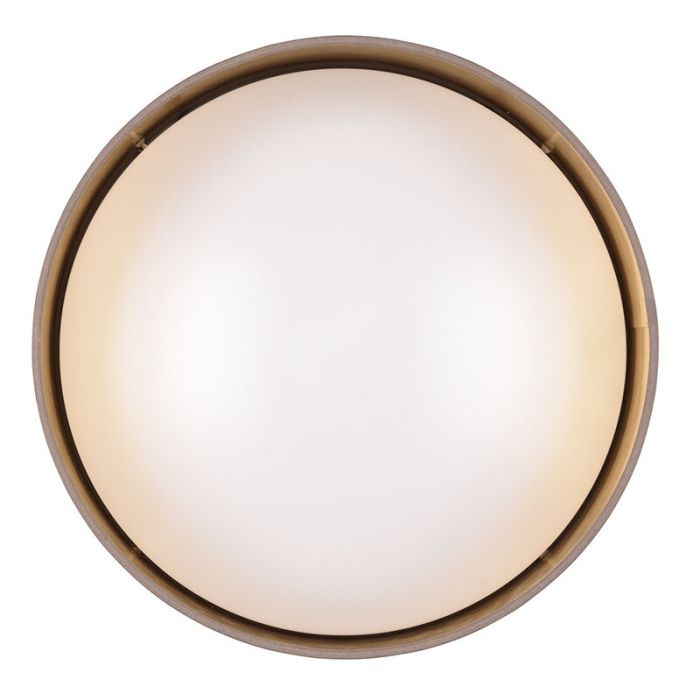 Taupe plafonnière modern, Erdi, 12W, 3000K LED