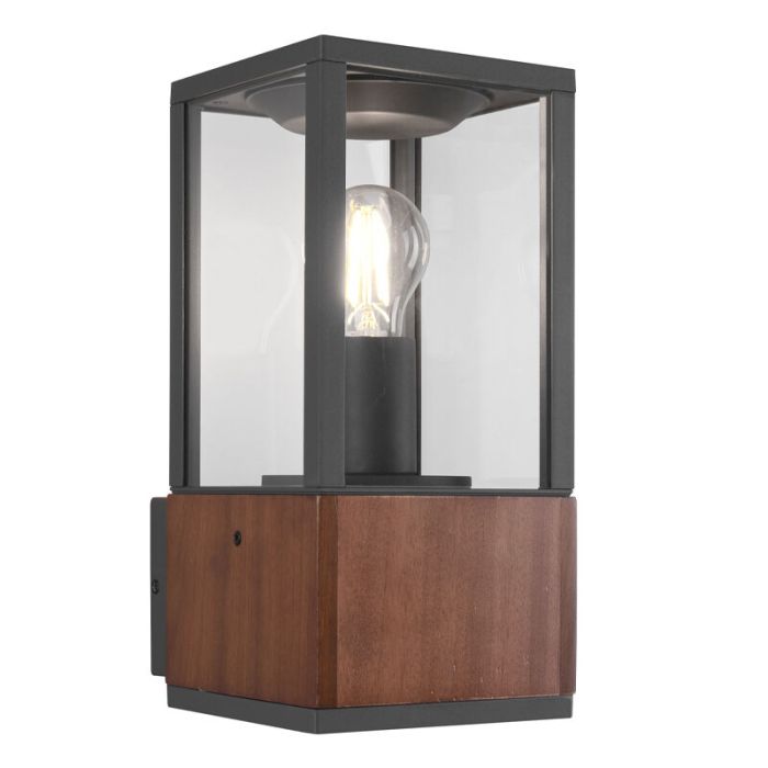 Moderne buiten wandlamp Sanna, bruin