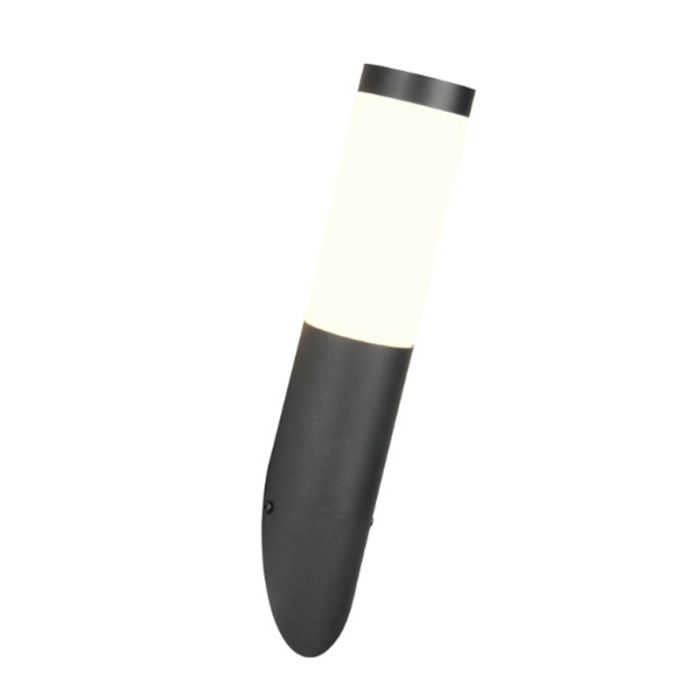 Zwarte buitenlamp modern, Rieuwert, IP44