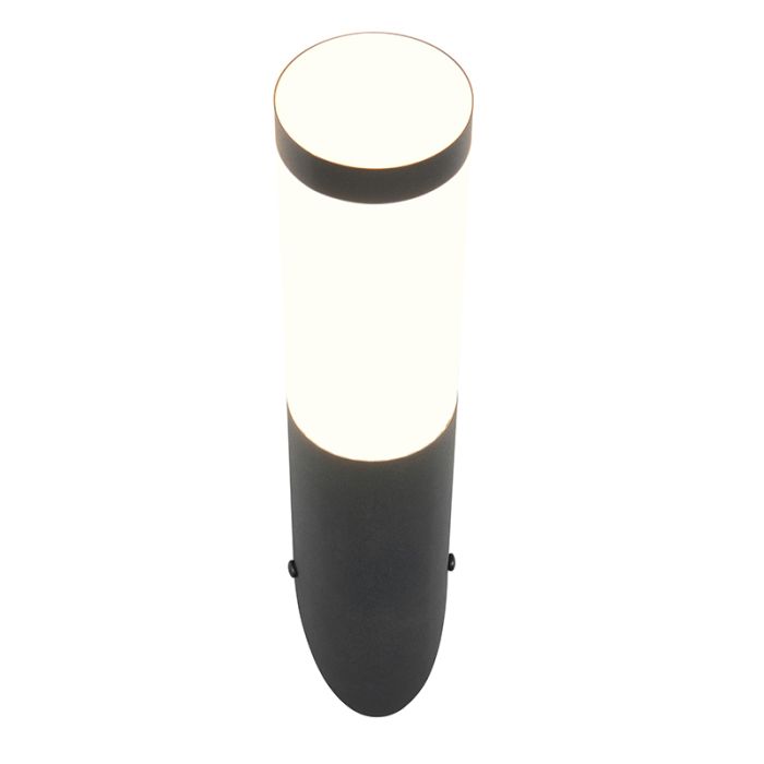 Zwarte buitenlamp modern, Rieuwert, IP44