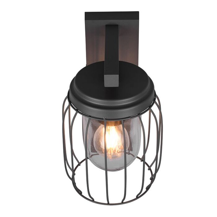Moderne buitenlamp Emanuela, antraciet, aluminium, IP44