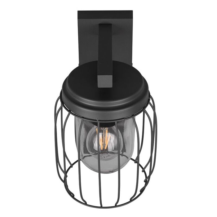 Moderne buitenlamp Emanuela, antraciet, aluminium, IP44