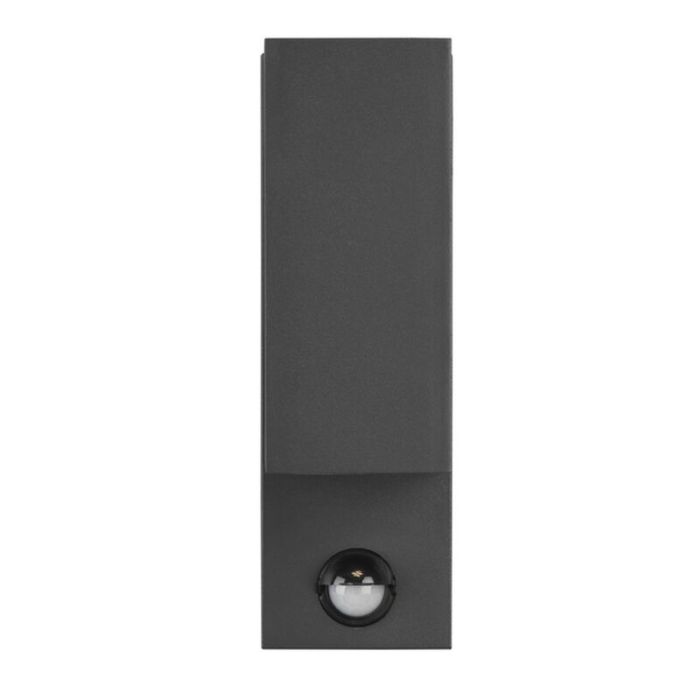 Antraciete buitenlamp met bewegingssensor Laurien, aluminium, modern, IP44