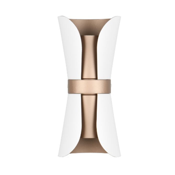 Witte wandlamp design, Suad, met schakelaar