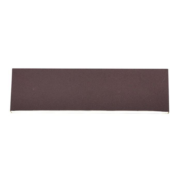 Roestkleurige up down wandlamp Coscon, metaal, modern, 6 watt