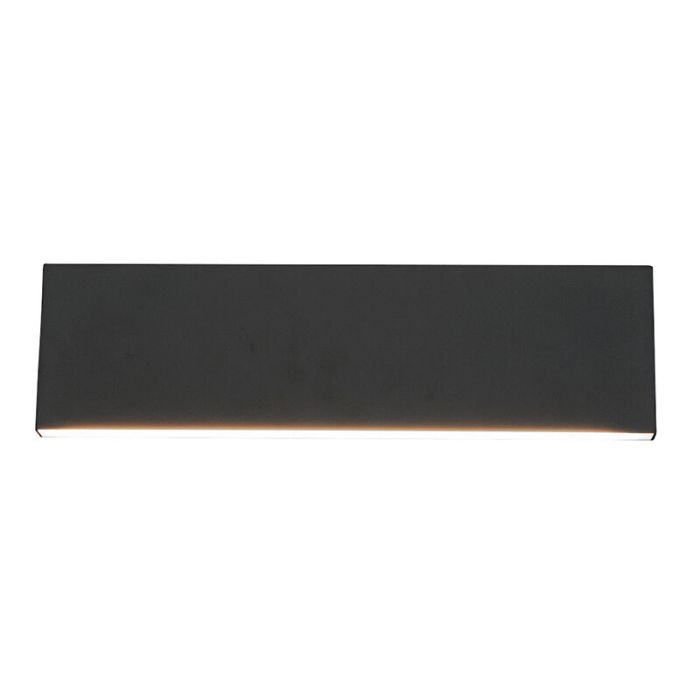 Antraciete up down wandlamp Coscon, metaal, modern, 6 watt