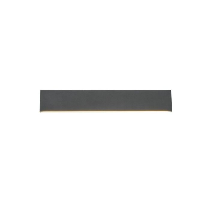 Antraciete up down wandlamp Coscon, metaal, modern, 9 watt