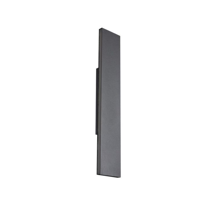 Antraciete up down wandlamp Coscon, metaal, modern, 9 watt