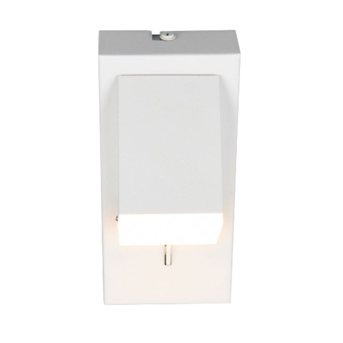 Witte wandlamp modern, Lok, 3W, 3000K LED