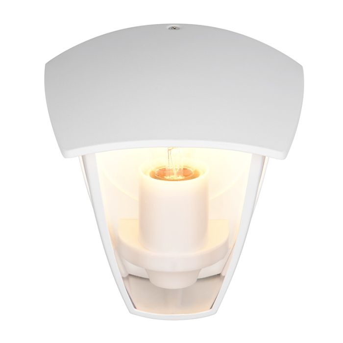Witte buitenlamp modern, Samatar, IP44