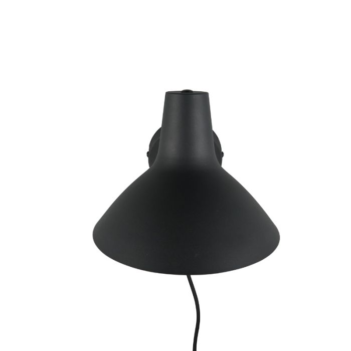 Zwarte wandlamp klassiek, Merit