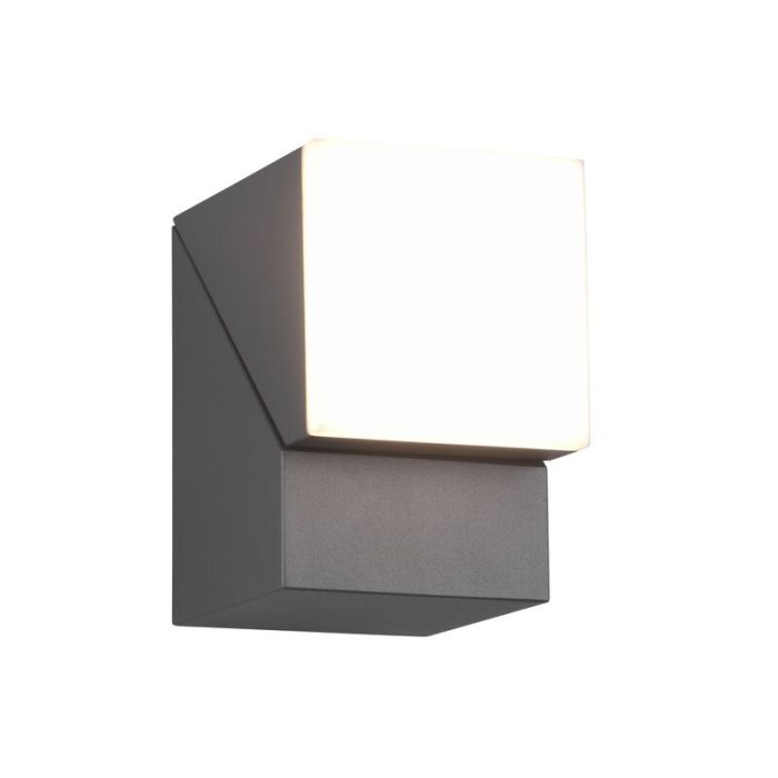 Antraciete buitenlamp Liron, aluminium, modern, 7w, 3000K LED