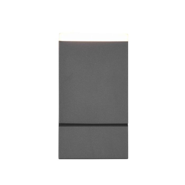 Antraciete buitenlamp Liron, aluminium, modern, 7w, 3000K LED