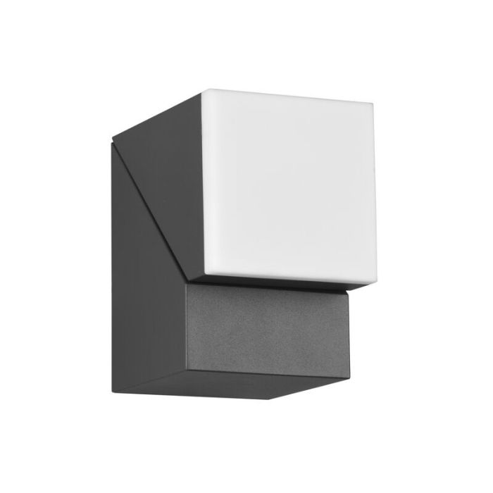 Antraciete buitenlamp Liron, aluminium, modern, 7w, 3000K LED