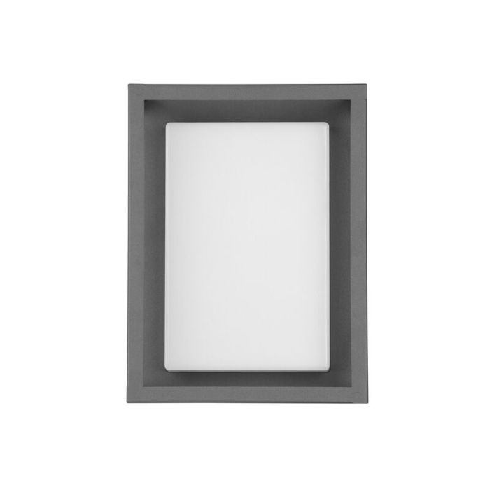 Antraciete buitenlamp Rolina, metaal, 10w, warm tot koud wit verstelbare LED