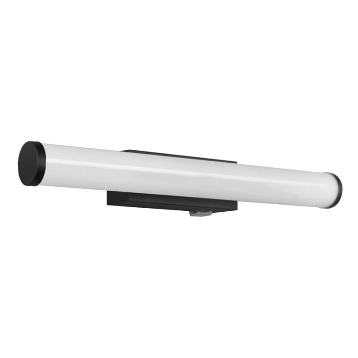 Moderne wandlamp Staby, zwart, metaal, geïntegreerde LED