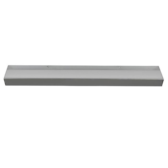 Moderne wandlamp Basma, chroom, aluminium, geïntegreerde LED