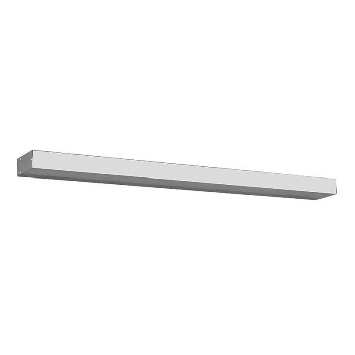 Moderne wandlamp Basma, chroom, aluminium, geïntegreerde LED