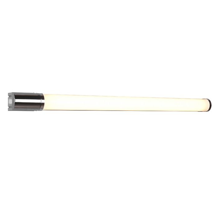 Moderne wandlamp Bernou, chroom, kunststof, geïntegreerde LED