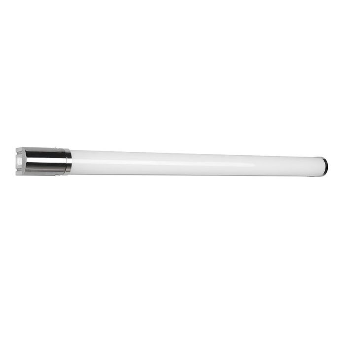 Moderne wandlamp Bernou, chroom, kunststof, geïntegreerde LED
