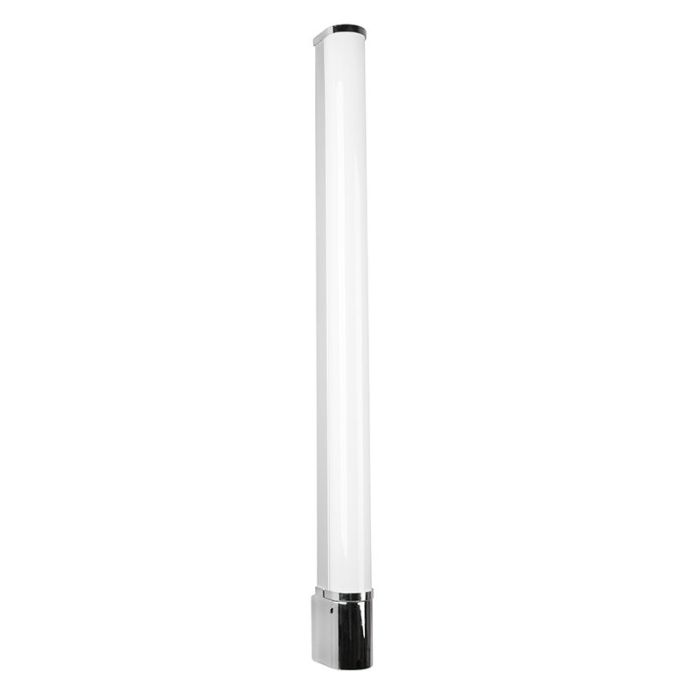 Moderne wandlamp Bernou, chroom, kunststof, geïntegreerde LED