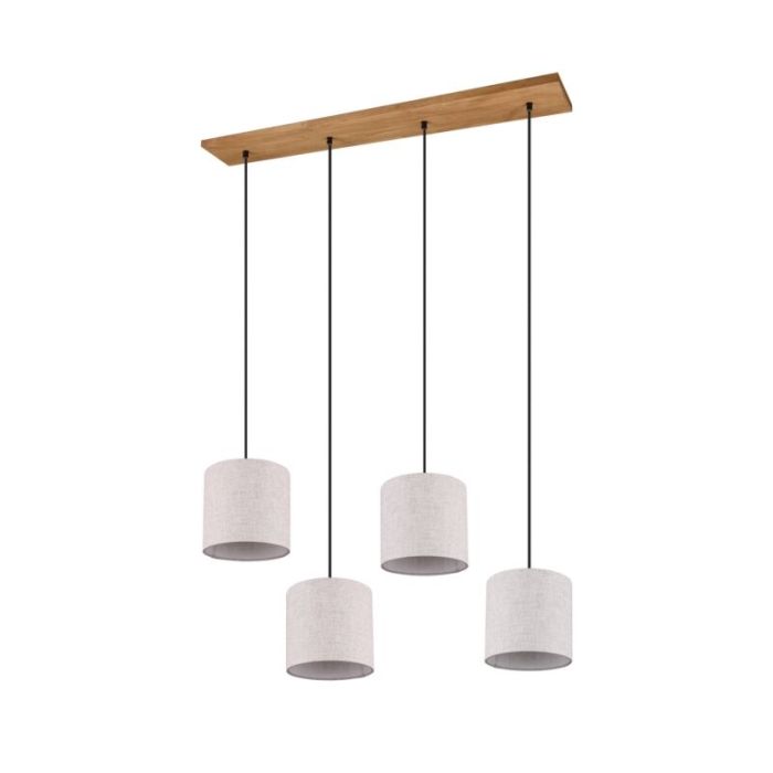 Vintage hanglamp Milco, nikkel