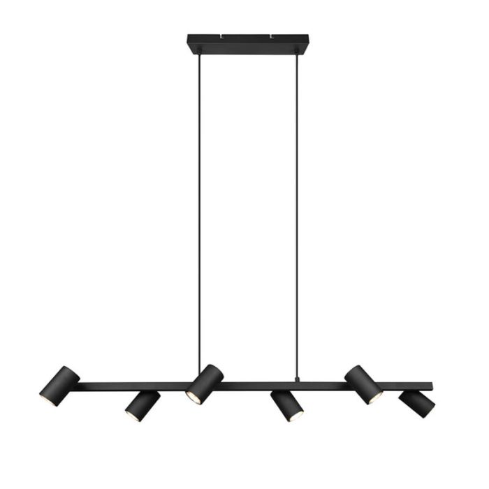 Zwarte hanglamp modern, Kaso