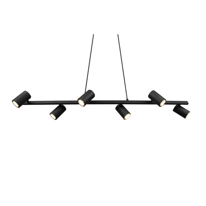 Zwarte hanglamp modern, Kaso