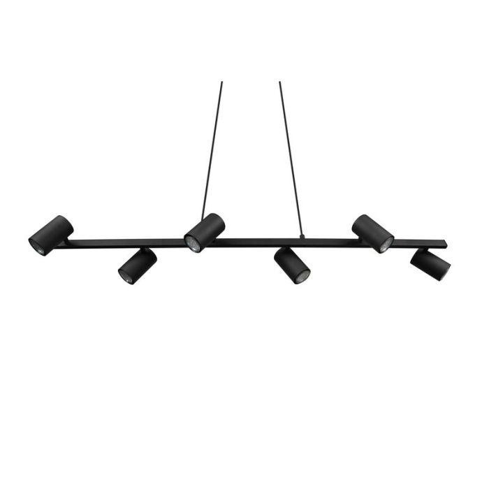 Zwarte hanglamp modern, Kaso