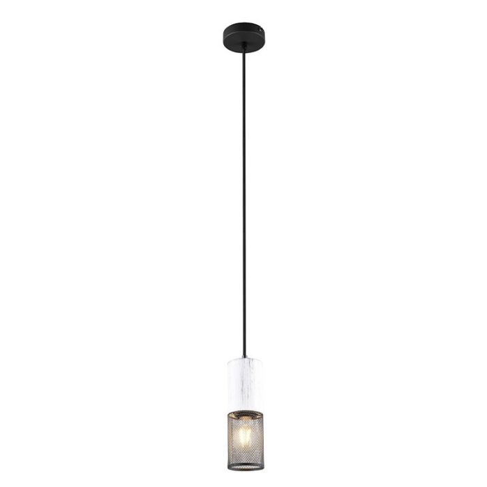 Zwarte hanglamp vintage, Marjet