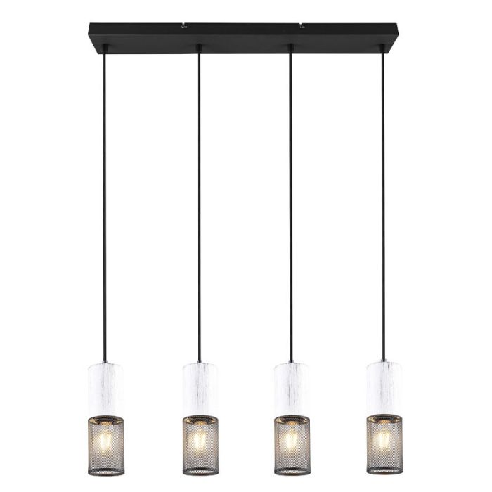 Zwarte hanglamp vintage, Marjet