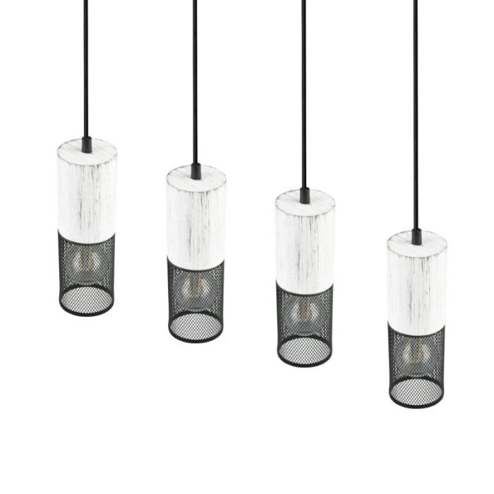 Zwarte hanglamp vintage, Marjet