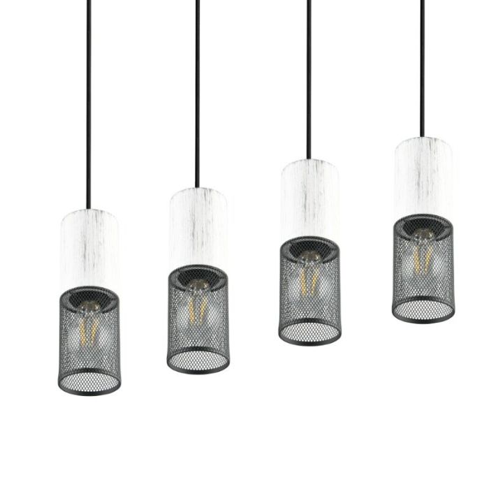 Zwarte hanglamp vintage, Marjet