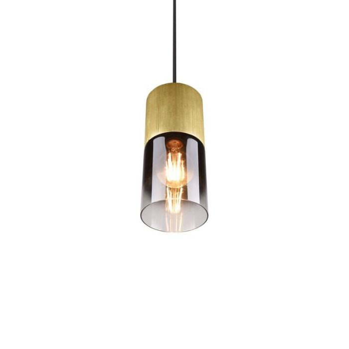 Moderne hanglamp Amadi, messing, metaal
