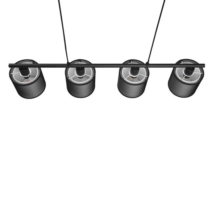 Antraciete hanglamp modern, Mirle
