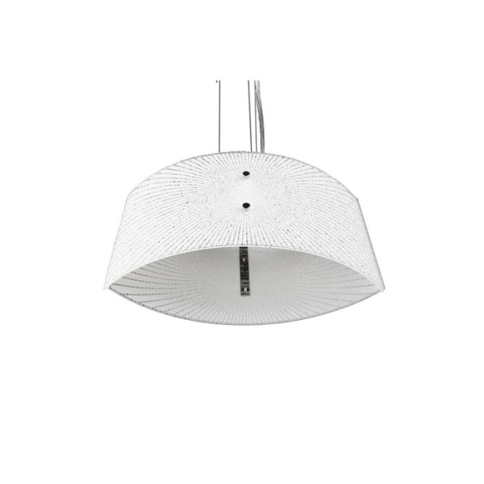 Chromen hanglamp Quinten, metaal
