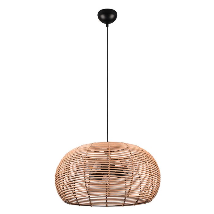 Rotan hanglamp bruin, Nesrine