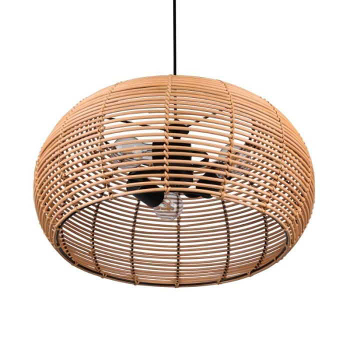 Rotan hanglamp bruin, Nesrine