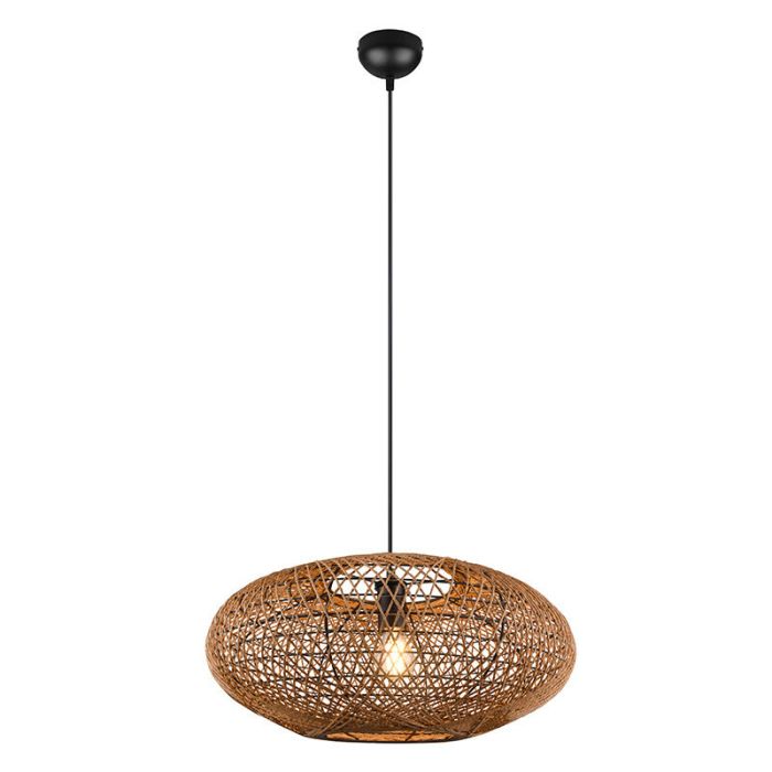 Moderne hanglamp Maxim, zwart, metaal