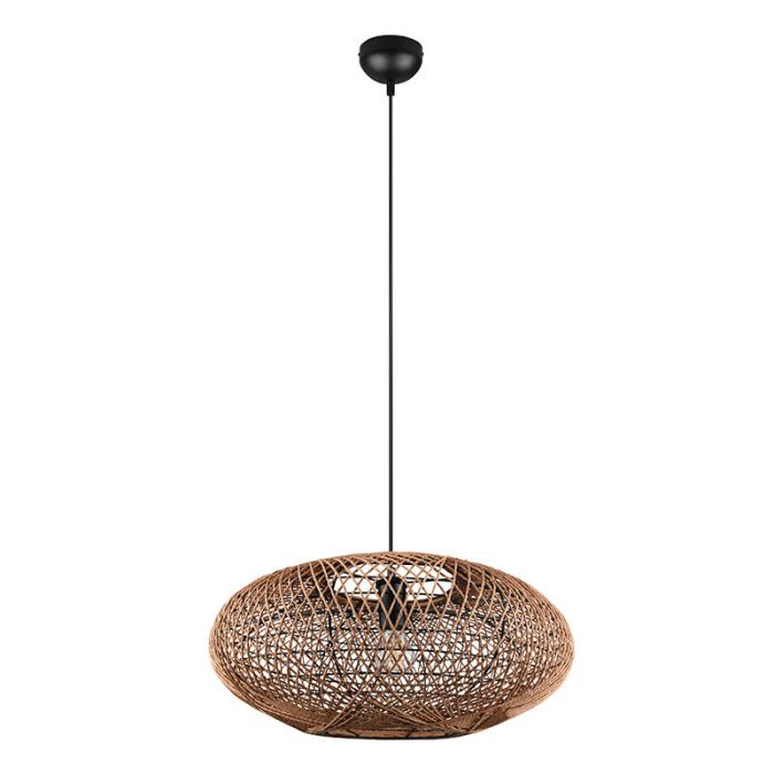 Moderne hanglamp Maxim, zwart, metaal