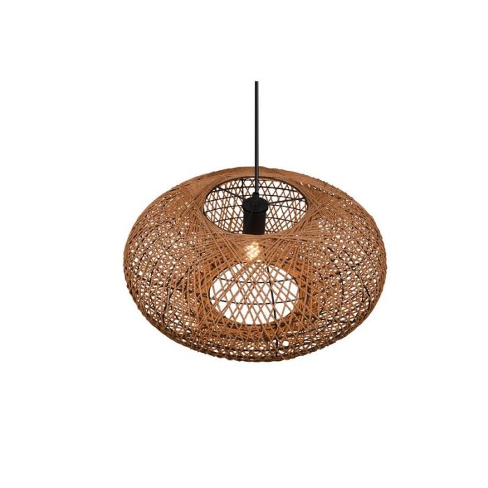 Moderne hanglamp Maxim, zwart, metaal
