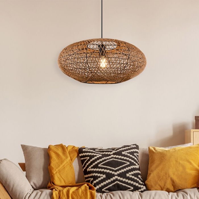 Moderne hanglamp Maxim, zwart, metaal
