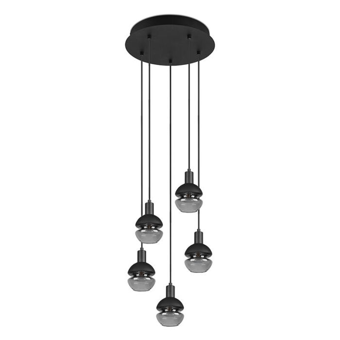 Zwarte hanglamp modern, Selinay