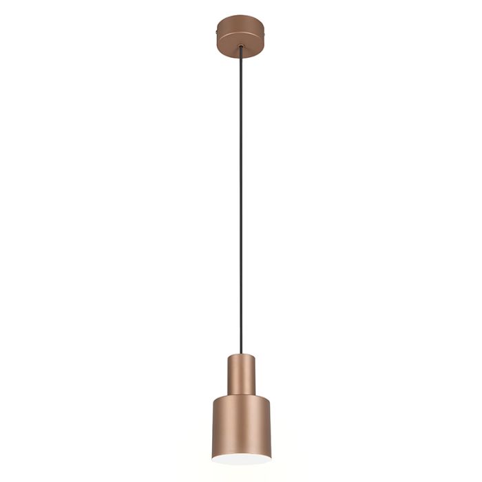 Bruine hanglamp metaal, Amila