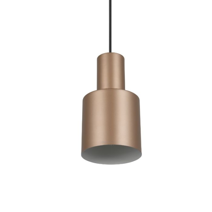 Bruine hanglamp metaal, Amila