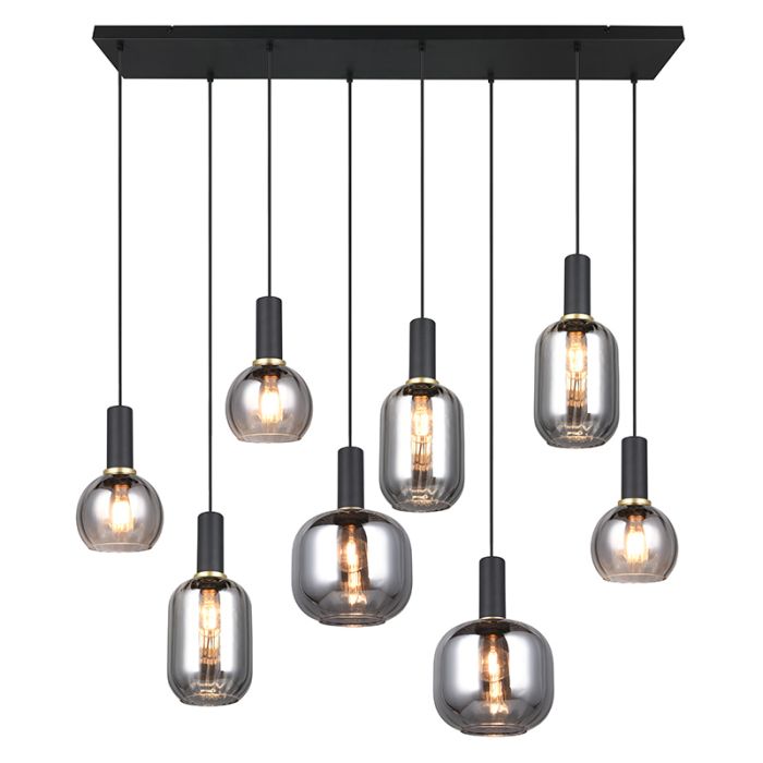 Grijze hanglamp rookglas, Nurullah